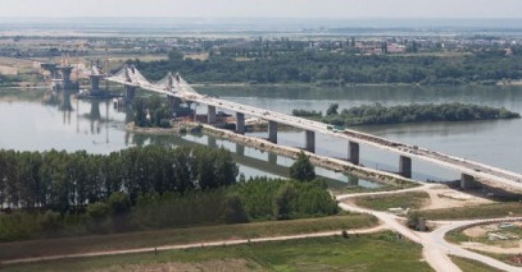 Podul peste Dunăre Calafat-Vidin se inaugurează miercuri